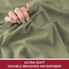 image:imageMellanni Queen Fitted Sheet  Iconic Collection Bedding  Sheets with up to 16 inch Deep Pocket  Soft amp Cooling  Fade amp Stain Resistant  1 PC Queen White1436 Sage