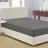 image:imageMellanni Queen Fitted Sheet  Iconic Collection Bedding  Sheets with up to 16 inch Deep Pocket  Soft amp Cooling  Fade amp Stain Resistant  1 PC Queen White1394 Gray
