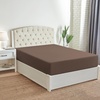 image:imageMellanni Queen Fitted Sheet  Iconic Collection Bedding  Sheets with up to 16 inch Deep Pocket  Soft amp Cooling  Fade amp Stain Resistant  1 PC Queen White1877 Dark Taupe