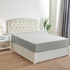 image:imageMellanni Queen Fitted Sheet  Iconic Collection Bedding  Sheets with up to 16 inch Deep Pocket  Soft amp Cooling  Fade amp Stain Resistant  1 PC Queen White1364 Light Gray
