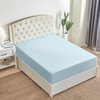 image:imageMellanni Queen Fitted Sheet  Iconic Collection Bedding  Sheets with up to 16 inch Deep Pocket  Soft amp Cooling  Fade amp Stain Resistant  1 PC Queen White1524 Aqua