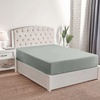 image:imageMellanni Queen Fitted Sheet  Iconic Collection Bedding  Sheets with up to 16 inch Deep Pocket  Soft amp Cooling  Fade amp Stain Resistant  1 PC Queen White1284 Spa Mint