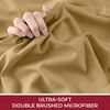 image:imageMellanni Queen Fitted Sheet  Iconic Collection Bedding  Sheets with up to 16 inch Deep Pocket  Soft amp Cooling  Fade amp Stain Resistant  1 PC Queen White1862 Gold