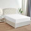 image:imageMellanni Queen Fitted Sheet  Iconic Collection Bedding  Sheets with up to 16 inch Deep Pocket  Soft amp Cooling  Fade amp Stain Resistant  1 PC Queen White1102 White