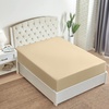 image:imageMellanni Queen Fitted Sheet  Iconic Collection Bedding  Sheets with up to 16 inch Deep Pocket  Soft amp Cooling  Fade amp Stain Resistant  1 PC Queen White1812 Beige