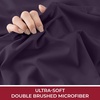 image:imageMellanni Queen Fitted Sheet  Iconic Collection Bedding  Sheets with up to 16 inch Deep Pocket  Soft amp Cooling  Fade amp Stain Resistant  1 PC Queen White1952 Purple