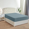 image:imageMellanni Queen Fitted Sheet  Iconic Collection Bedding  Sheets with up to 16 inch Deep Pocket  Soft amp Cooling  Fade amp Stain Resistant  1 PC Queen White1583 Spa Blue