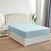 image:imageMellanni Queen Fitted Sheet  Iconic Collection Bedding  Sheets with up to 16 inch Deep Pocket  Soft amp Cooling  Fade amp Stain Resistant  1 PC Queen White1524 Aqua