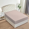 image:imageMellanni Queen Fitted Sheet  Iconic Collection Bedding  Sheets with up to 16 inch Deep Pocket  Soft amp Cooling  Fade amp Stain Resistant  1 PC Queen White1872 Tan