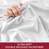 image:imageMellanni Queen Fitted Sheet  Iconic Collection Bedding  Sheets with up to 16 inch Deep Pocket  Soft amp Cooling  Fade amp Stain Resistant  1 PC Queen White1102 White