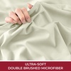image:imageMellanni Queen Fitted Sheet  Iconic Collection Bedding  Sheets with up to 16 inch Deep Pocket  Soft amp Cooling  Fade amp Stain Resistant  1 PC Queen White1128 Golden Ivory