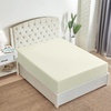 image:imageMellanni Queen Fitted Sheet  Iconic Collection Bedding  Sheets with up to 16 inch Deep Pocket  Soft amp Cooling  Fade amp Stain Resistant  1 PC Queen White1128 Golden Ivory