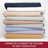 image:imageMellanni Queen Fitted Sheet  Iconic Collection Bedding  Sheets with up to 16 inch Deep Pocket  Soft amp Cooling  Fade amp Stain Resistant  1 PC Queen White1172 Blush Pink