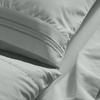 image:imageMellanni Queen Sheet Set  6Piece Iconic Collection Bedding  Including 4 Pillowcases 16Inch Deep Pocket Easy Care Extra Soft Cooling Sheets Brushed Microfiber  White1284 Spa Mint