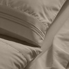 image:imageMellanni Queen Sheet Set  6Piece Iconic Collection Bedding  Including 4 Pillowcases 16Inch Deep Pocket Easy Care Extra Soft Cooling Sheets Brushed Microfiber  Blush Pink1872 Tan