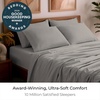 image:imageMellanni Queen Sheet Set  6Piece Iconic Collection Bedding  Including 4 Pillowcases 16Inch Deep Pocket Easy Care Extra Soft Cooling Sheets Brushed Microfiber  Blush Pink1875 Taupe