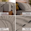 image:imageMellanni Queen Sheet Set  6Piece Iconic Collection Bedding  Including 4 Pillowcases 16Inch Deep Pocket Easy Care Extra Soft Cooling Sheets Brushed Microfiber  Blush Pink1872 Tan