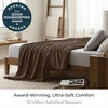 image:imageMellanni Queen Size Flat Sheet  Iconic Collection Bedding  Hotel Luxury Extra Soft Cooling  Wrinkle Fade Stain Resistant  1 Flat Sheet Only Queen White1886 Brown