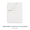 image:imageMellanni Queen Size Flat Sheet  Iconic Collection Bedding  Hotel Luxury Extra Soft Cooling  Wrinkle Fade Stain Resistant  1 Flat Sheet Only Queen White1102 White