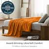 image:imageMellanni Queen Size Flat Sheet  Iconic Collection Bedding  Hotel Luxury Extra Soft Cooling  Wrinkle Fade Stain Resistant  1 Flat Sheet Only Queen White1651 Persimmon