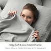 image:imageMellanni Queen Size Flat Sheet  Iconic Collection Bedding  Hotel Luxury Extra Soft Cooling  Wrinkle Fade Stain Resistant  1 Flat Sheet Only Queen White1283 Spa Mint