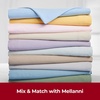 image:imageMellanni Queen Size Flat Sheet  Iconic Collection Bedding  Hotel Luxury Extra Soft Cooling  Wrinkle Fade Stain Resistant  1 Flat Sheet Only Queen White1523 Aqua