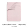 image:imageMellanni Queen Size Flat Sheet  Iconic Collection Bedding  Hotel Luxury Extra Soft Cooling  Wrinkle Fade Stain Resistant  1 Flat Sheet Only Queen White1172 Blush Pink