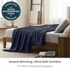 image:imageMellanni Queen Size Flat Sheet  Iconic Collection Bedding  Hotel Luxury Extra Soft Cooling  Wrinkle Fade Stain Resistant  1 Flat Sheet Only Queen White1959 Navy Blue