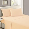 image:imageMellanni Queen Size Flat Sheet  Iconic Collection Bedding  Hotel Luxury Extra Soft Cooling  Wrinkle Fade Stain Resistant  1 Flat Sheet Only Queen White1811 Beige