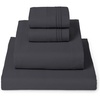 image:imageMellanni Iconic 4Piece Ultra Soft Sheet Set Queen Charcoal  10M Sleepers Labtested Sleeps Cool Stays Bright Strong Smooth Good Housekeeping Best Bedding 7 yrs running