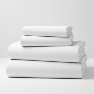 image:imageMellanni Cotton Flannel Sheet Set  Double Brushed for Added Softness amp Comfort  Deep Pocket Fitted Sheet up to 16 4 Piece Set Queen WhiteF002 White