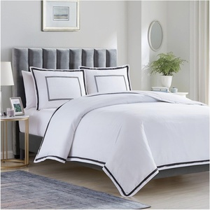 image:imageMellanni Duvet Cover Set  5 PC Iconic Collection Bedding Set  Hotel Luxury Extra Soft amp Cooling  Microfiber  Button Closure and Corner Ties Queen White2102 Hotel Gray