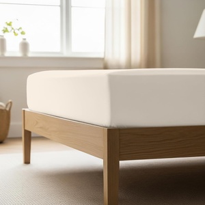 image:imageMellanni Queen Fitted Sheet  Iconic Collection Bedding  Sheets with up to 16 inch Deep Pocket  Soft amp Cooling  Fade amp Stain Resistant  1 PC Queen White1128 Golden Ivory