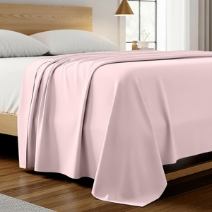 image:imageMellanni Queen Size Flat Sheet  Iconic Collection Bedding  Hotel Luxury Extra Soft Cooling  Wrinkle Fade Stain Resistant  1 Flat Sheet Only Queen White1172 Blush Pink
