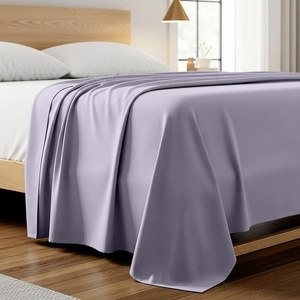 image:imageMellanni Queen Size Flat Sheet  Iconic Collection Bedding  Hotel Luxury Extra Soft Cooling  Wrinkle Fade Stain Resistant  1 Flat Sheet Only Queen White1334 Lavender