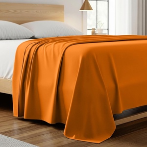 image:imageMellanni Queen Size Flat Sheet  Iconic Collection Bedding  Hotel Luxury Extra Soft Cooling  Wrinkle Fade Stain Resistant  1 Flat Sheet Only Queen White1651 Persimmon