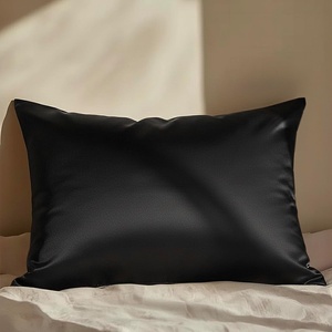 image:imageMellanni Pure Silk Pillowcase Queen Size  Perfect for Hair and Skin  Preventing Wrinkles  Easy Care  Naturally Cooling Silk Pillow Cover with Hidden Zipper Queen WhiteBlack