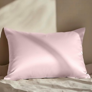 image:imageMellanni Pure Silk Pillowcase Queen Size  Perfect for Hair and Skin  Preventing Wrinkles  Easy Care  Naturally Cooling Silk Pillow Cover with Hidden Zipper Queen WhitePink