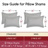 image:imageMellanni Pillow Shams Set  2 PC Iconic Collection1990 Black