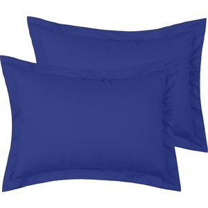 image:imageMellanni Pillow Shams Set  2 PC Iconic Collection1597 Royal Blue