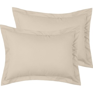 image:imageMellanni Pillow Shams Set  2 PC Iconic Collection1812 Beige