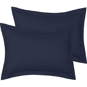image:imageMellanni Pillow Shams Set  2 PC Iconic Collection1959 Navy Blue