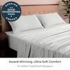 image:imageMellanni Iconic 4Piece Ultra Soft Sheet Set Queen Brown1126 Ivory