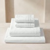image:imageMellanni Iconic 4Piece Ultra Soft Sheet Set Queen Brown1126 Ivory