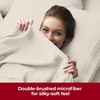 image:imageMellanni Iconic 4Piece Ultra Soft Sheet Set Queen Brown1128 Golden Ivory
