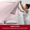 image:imageMellanni Iconic 4Piece Ultra Soft Sheet Set Queen Brown1172 Blush Pink