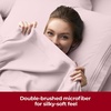 image:imageMellanni Iconic 4Piece Ultra Soft Sheet Set Queen Brown1172 Blush Pink