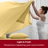 image:imageMellanni Iconic 4Piece Ultra Soft Sheet Set Queen Brown1182 Yellow