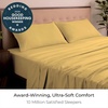 image:imageMellanni Iconic 4Piece Ultra Soft Sheet Set Queen Brown1182 Yellow