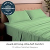 image:imageMellanni Iconic 4Piece Ultra Soft Sheet Set Queen Brown1241 Pistachio